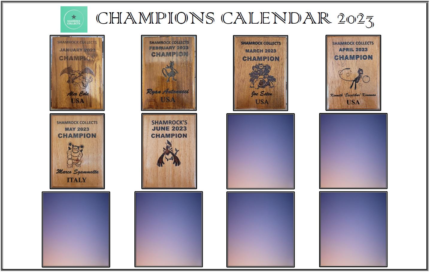 Championship Calendar